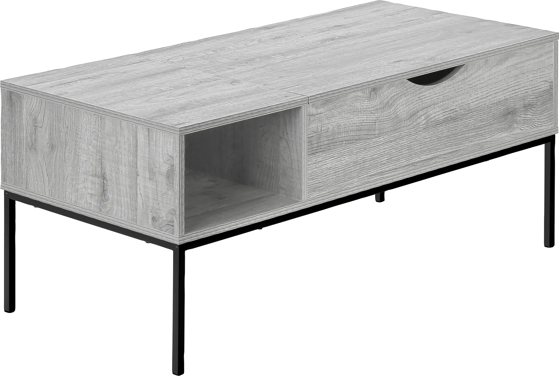 Woodglynn Gray Lift Top Cocktail Table - Image 1