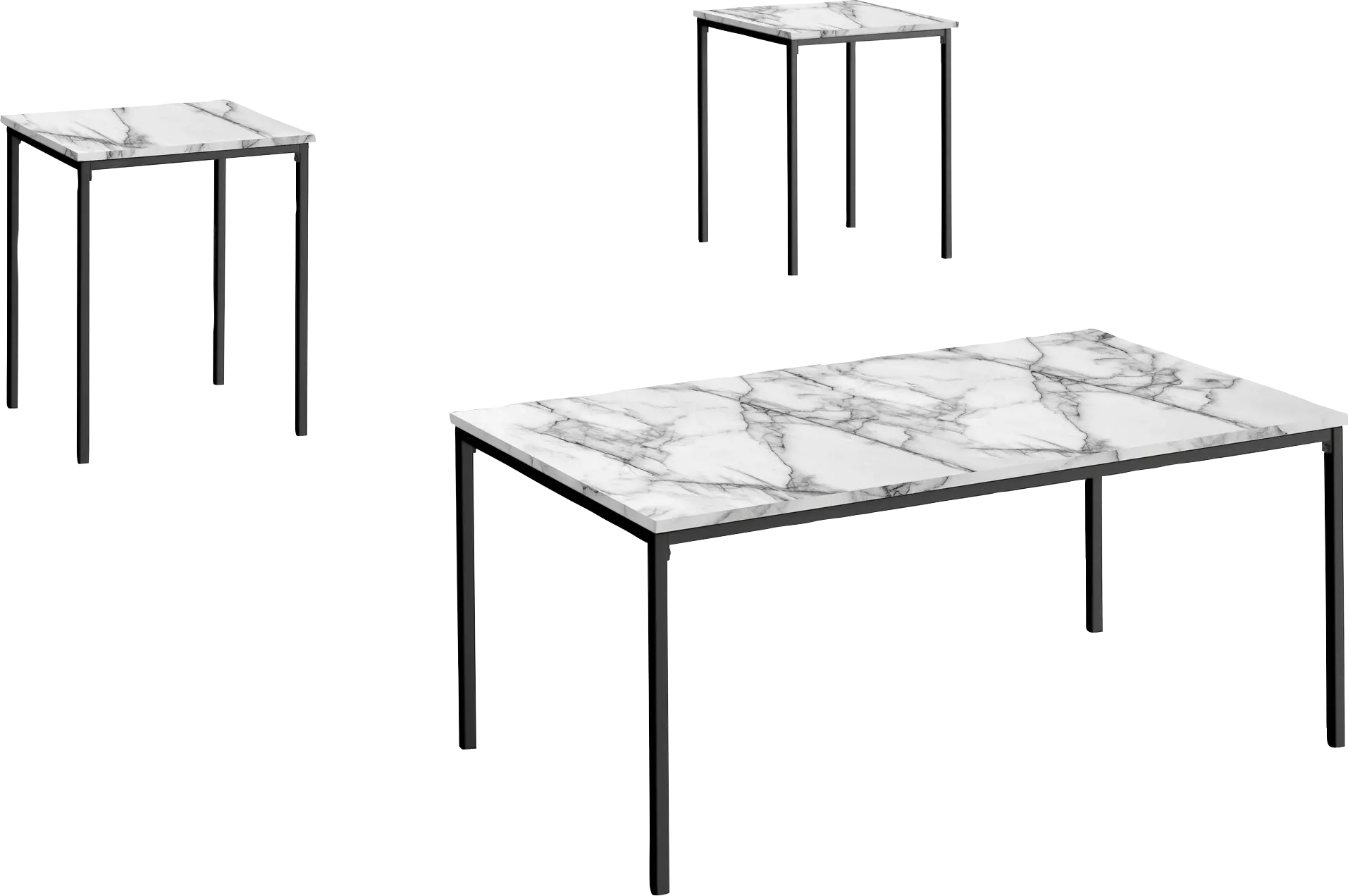 Singletary White Occasional Table Set