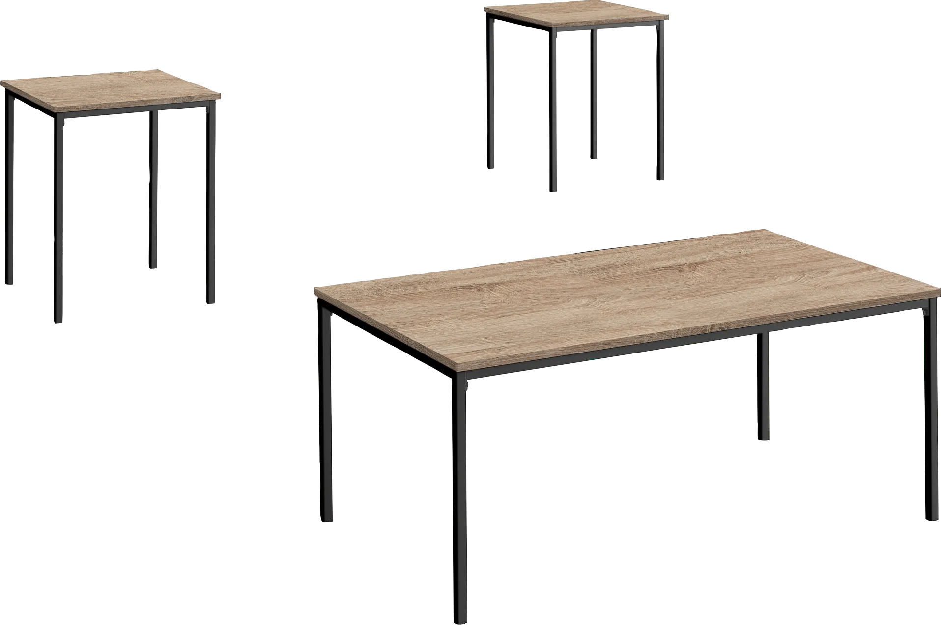 Singletary Taupe Occasional Table Set - Thumbnail - Image 1