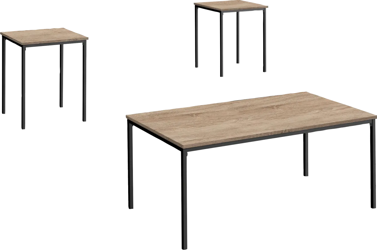Singletary Taupe Occasional Table Set