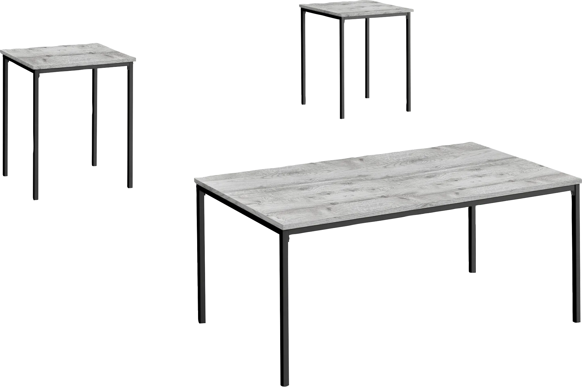 Singletary Gray Occasional Table Set