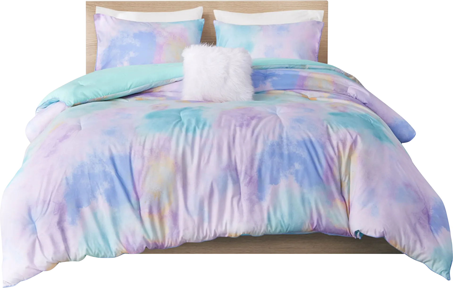 Gallatin Blue Twin/Twin XL Comforter Set - Image 1