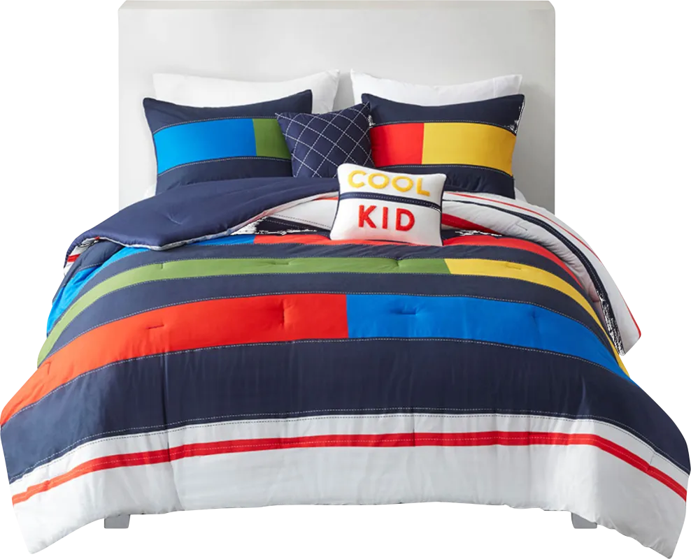Presson Multi Twin Comforter Set
