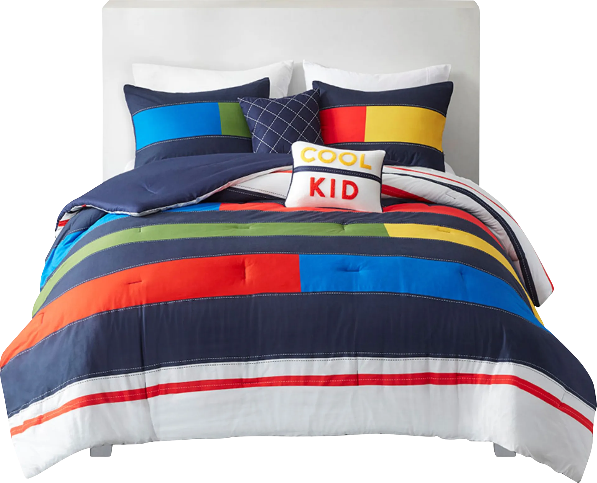 Presson Multi Full/Queen Comforter Set - Image 1