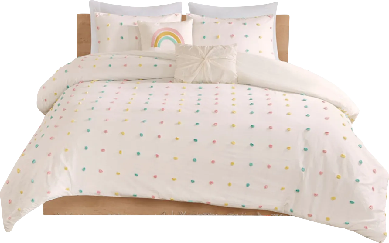 Crisler Multi Twin Comforter Set