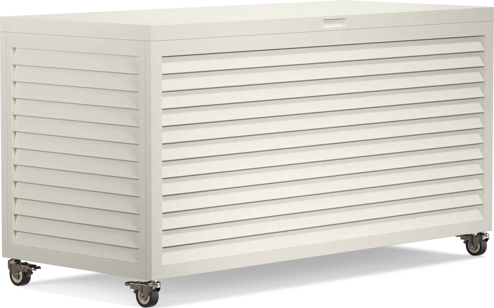 Addy White Outdoor Storage Box - Image 1