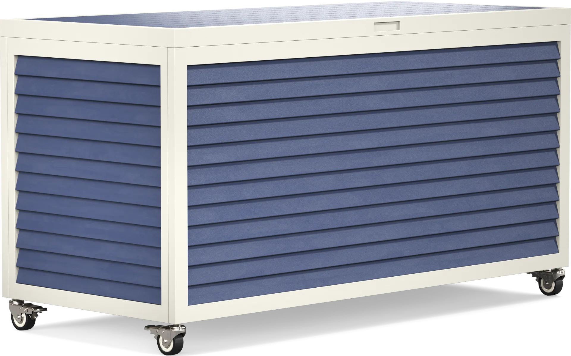 Addy Navy Outdoor Storage Box - Image 1