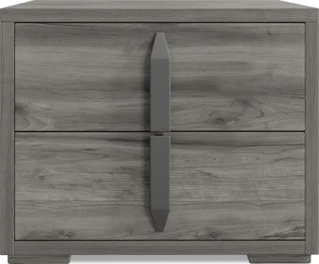 Park Slope Gray Nightstand