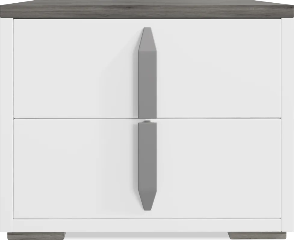 Park Slope White Nightstand