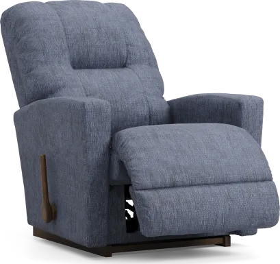 La-Z-Boy Casey I Blue Rocker Recliner