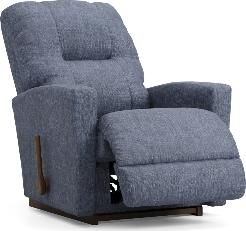 La-Z-Boy Casey I Blue Rocker Recliner