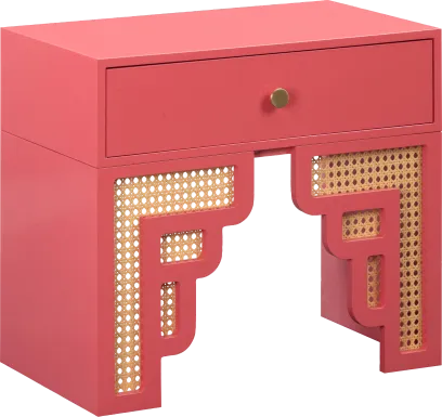Sandidge Coral Nightstand