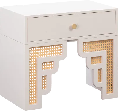 Sandidge Cream Nightstand