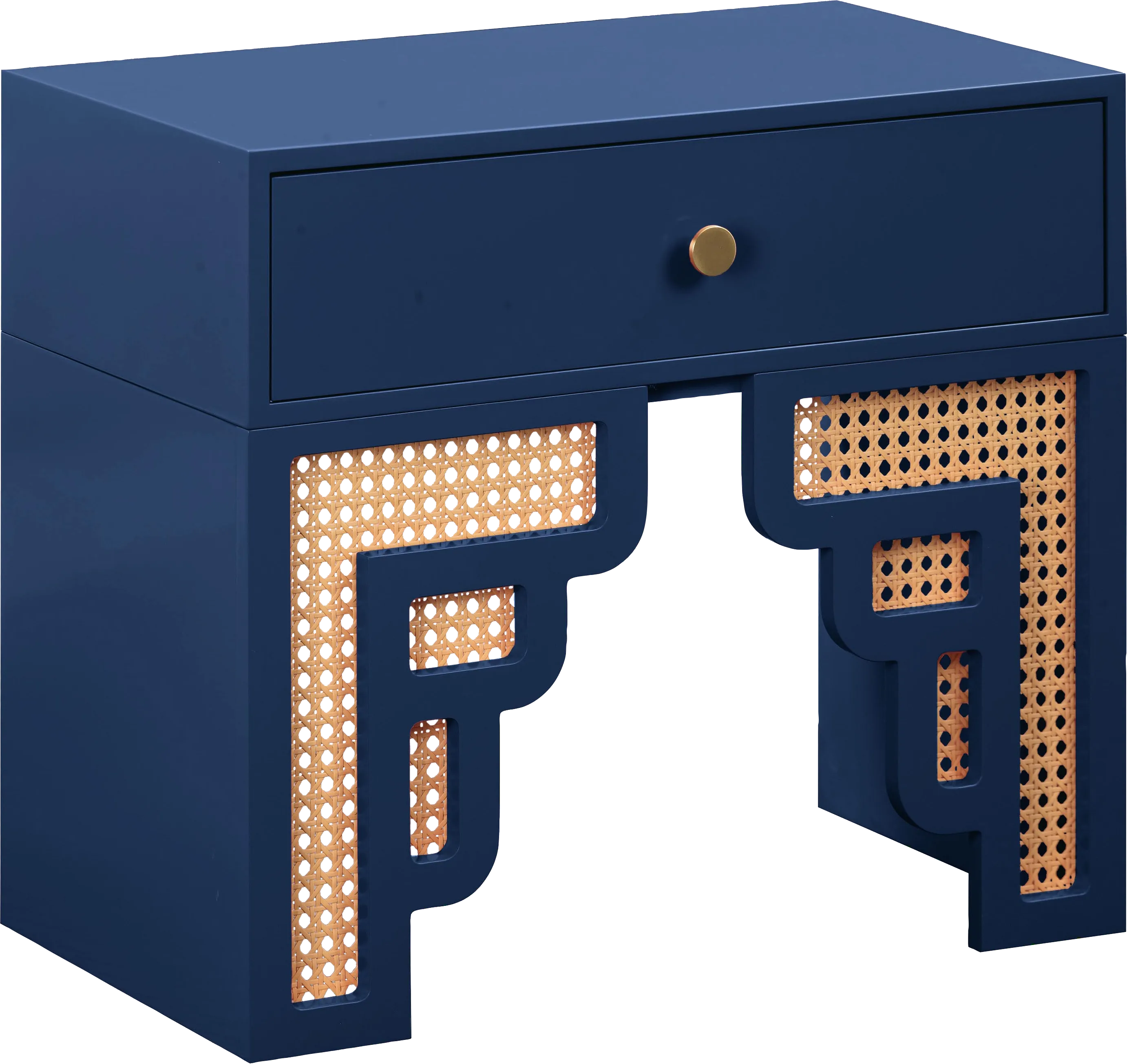 Sandidge Navy Nightstand - Thumbnail - Image 1