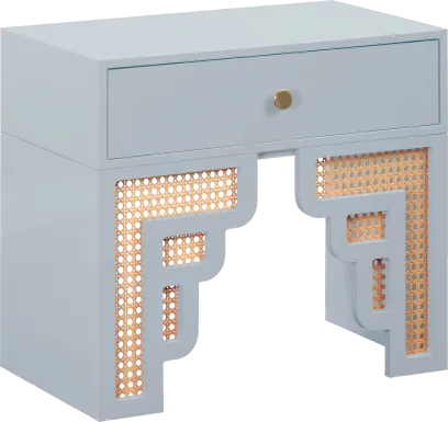 Sandidge Blue Nightstand