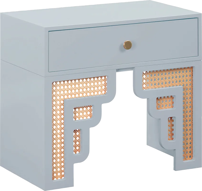 Sandidge Blue Nightstand