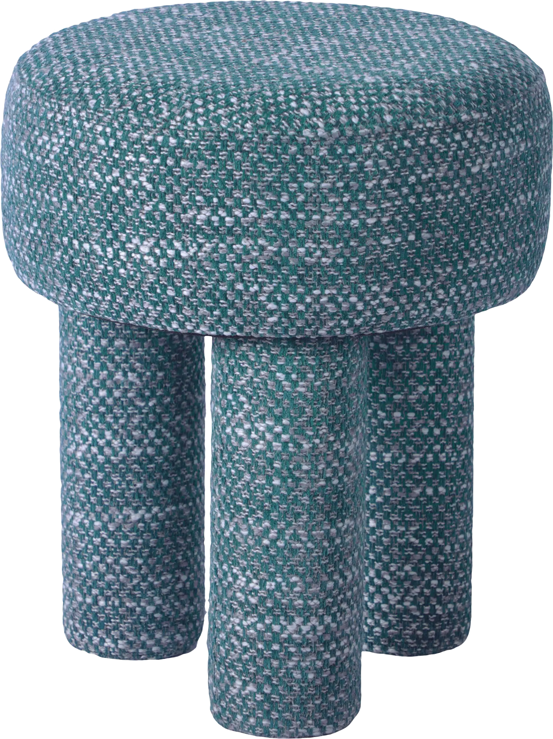 Pattyton Teal Accent Stool
