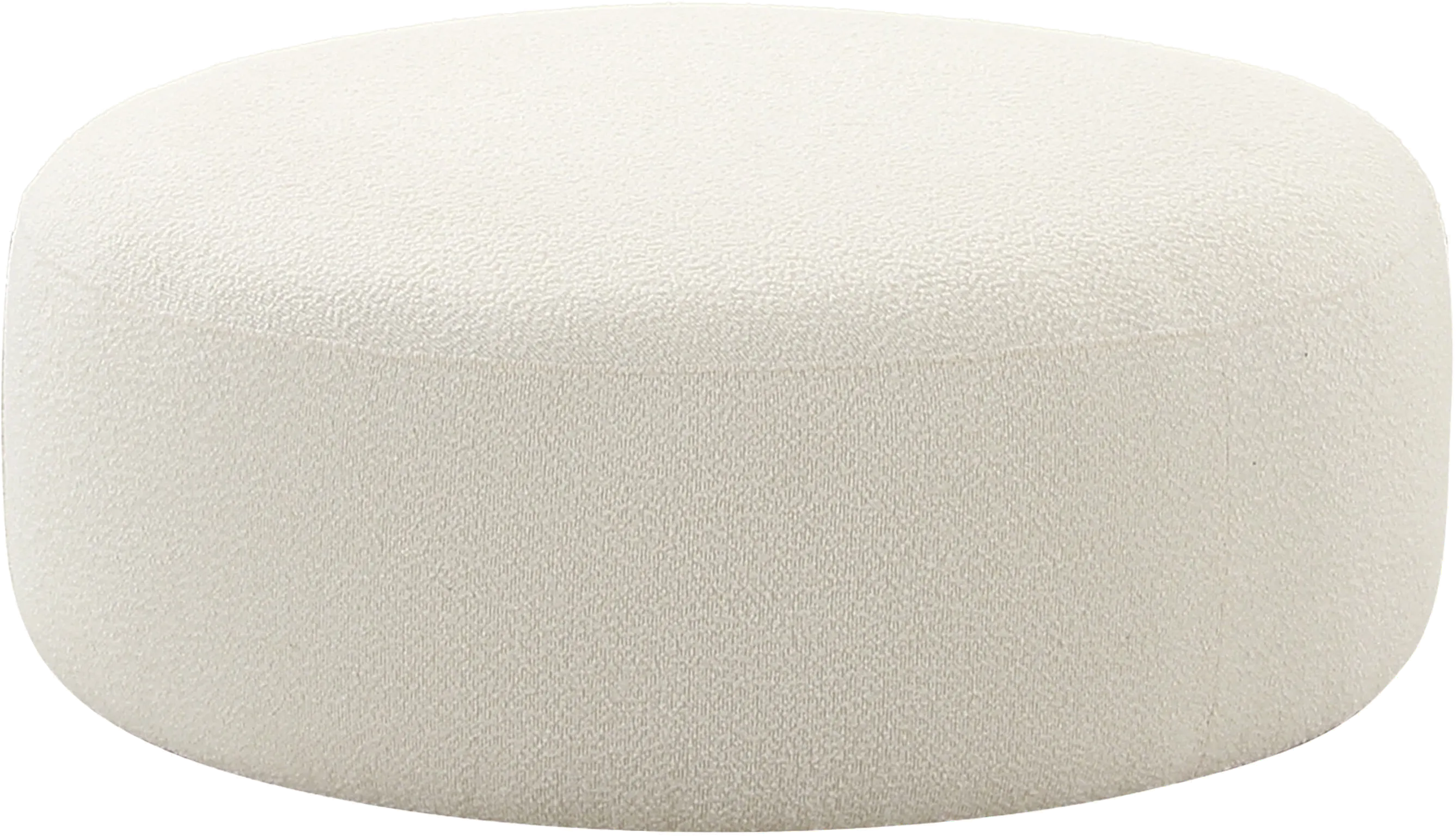 Pinionwood Cream Ottoman - Thumbnail - Image 1