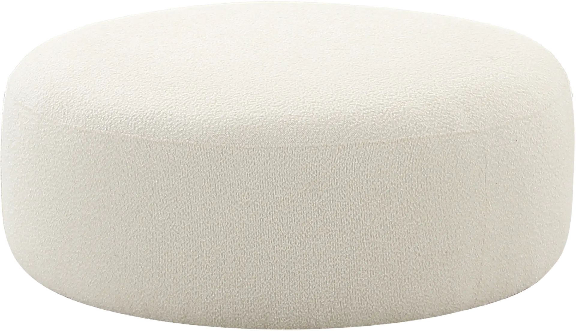 Pinionwood Cream Ottoman