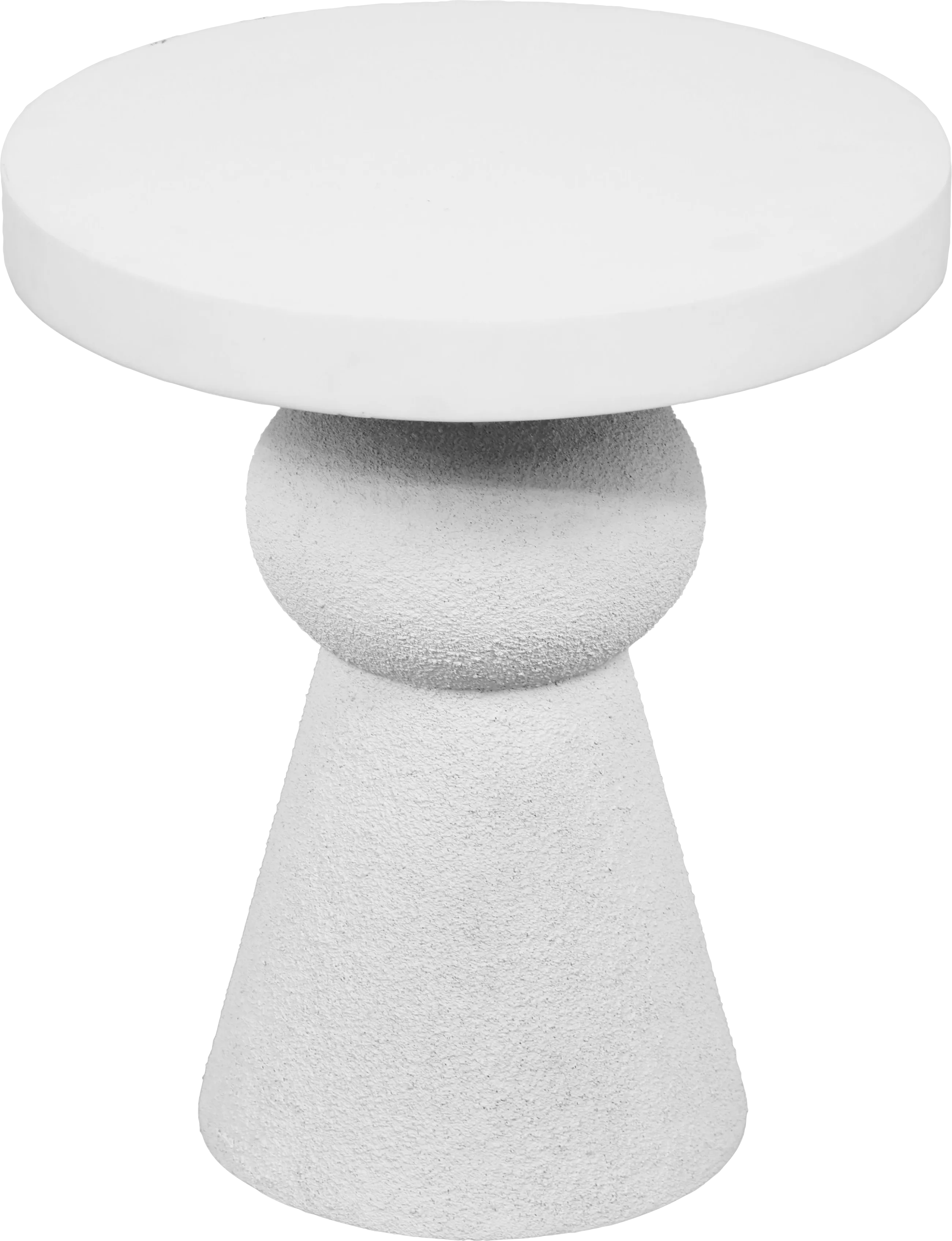 Bolleana White End Table