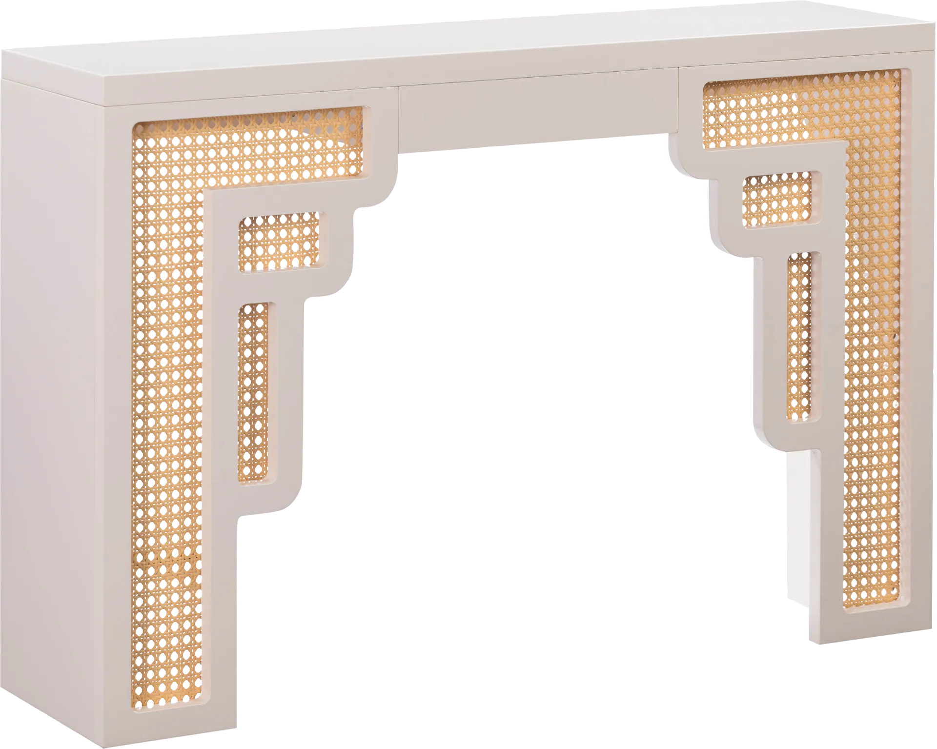 Sandidge Cream Sofa Table - Image 1