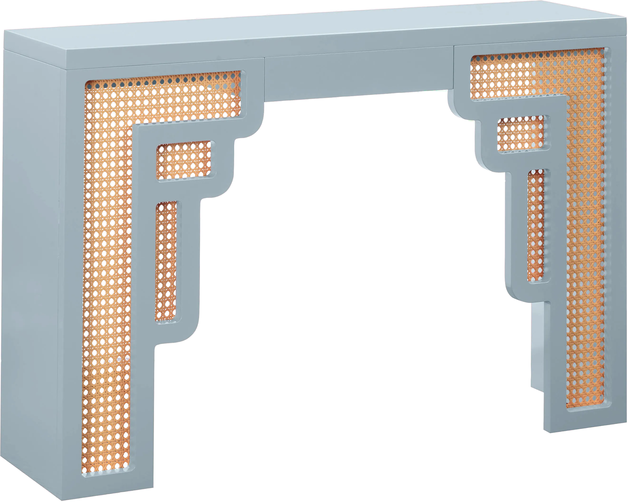 Sandidge Blue Sofa Table - Thumbnail - Image 1