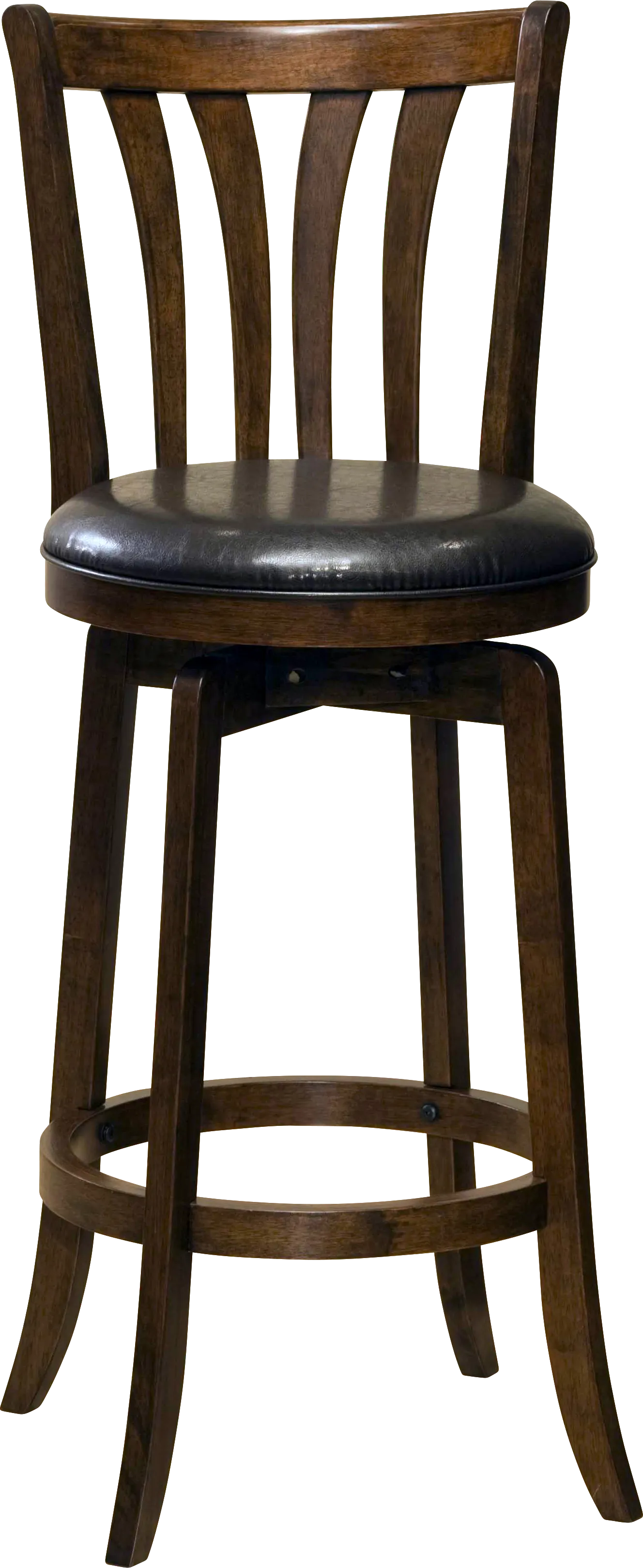 Loddon Cherry Swivel Counter Height Stool - Image 1