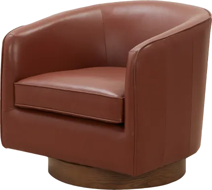 Penasco Carmel Swivel Accent Chair