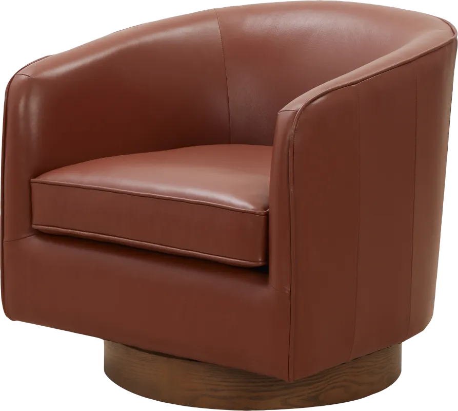 Penasco Carmel Swivel Accent Chair
