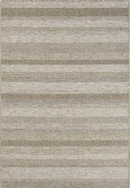 Berwa Tan 5' x 7' Indoor/Outdoor Rug