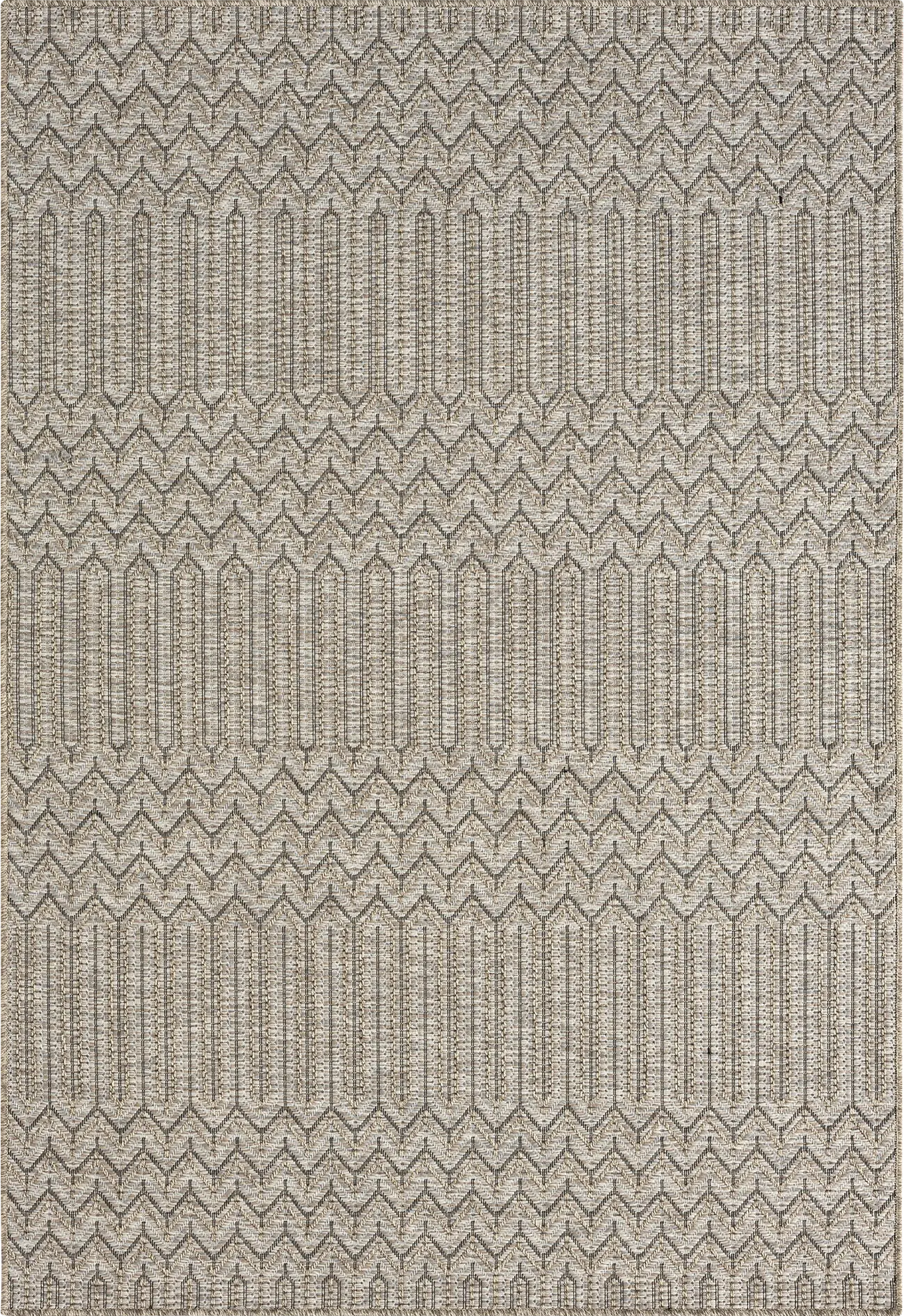Eldoxo Tan 5' x 7' Indoor/Outdoor Rug