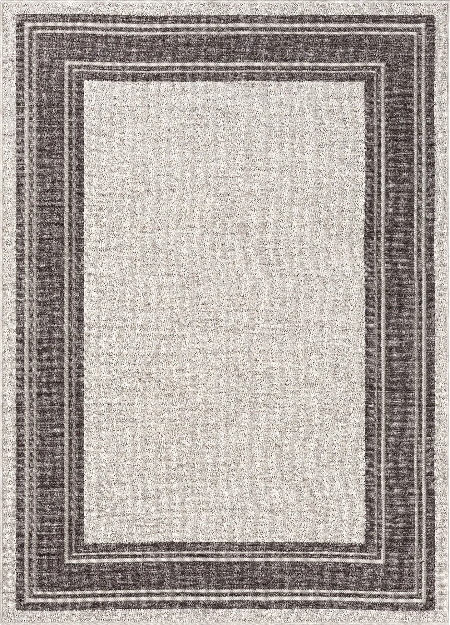 Garlaba Ivory 7'10 x 9'10 Indoor/Outdoor Rug