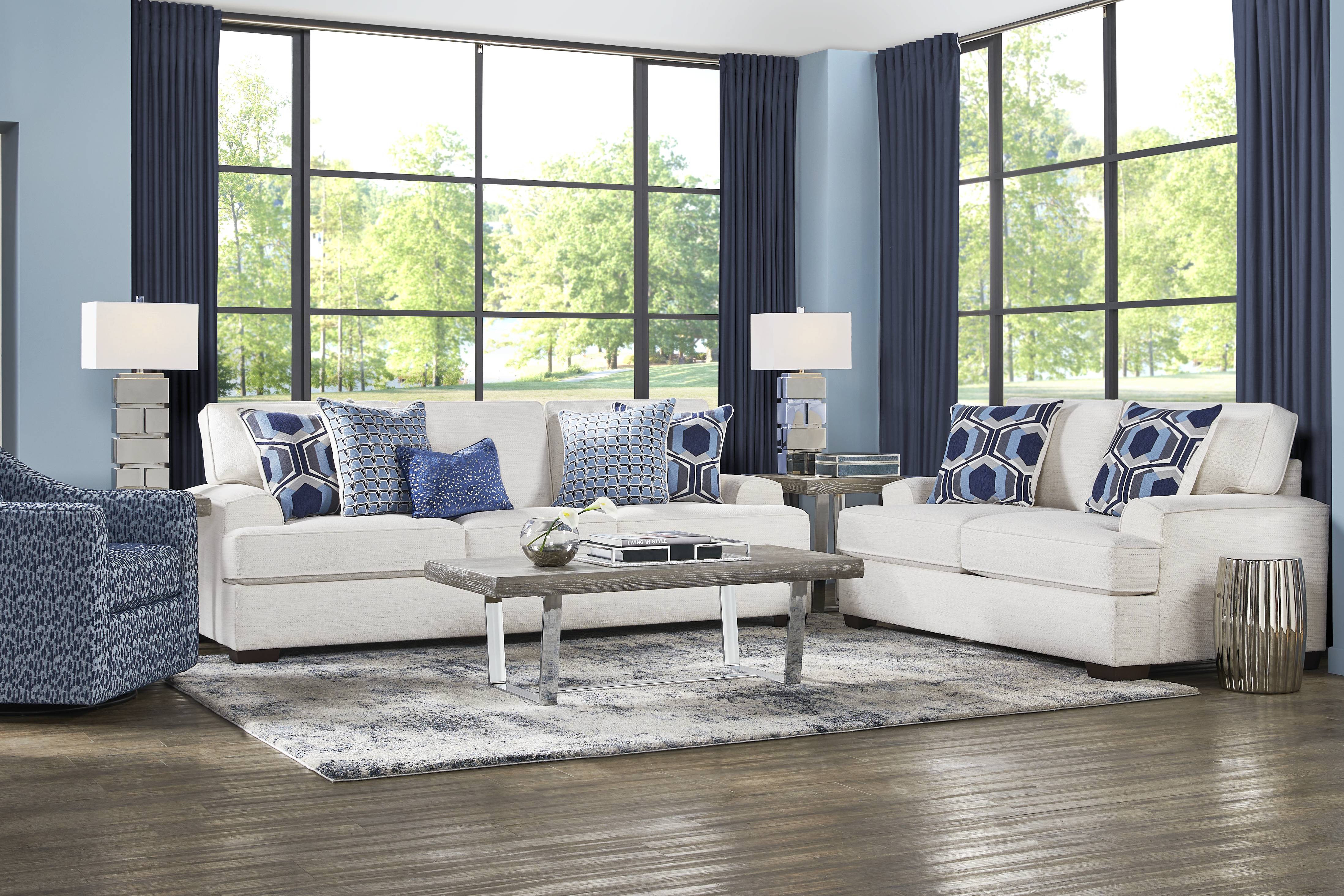 Hutchinson Cream Loveseat