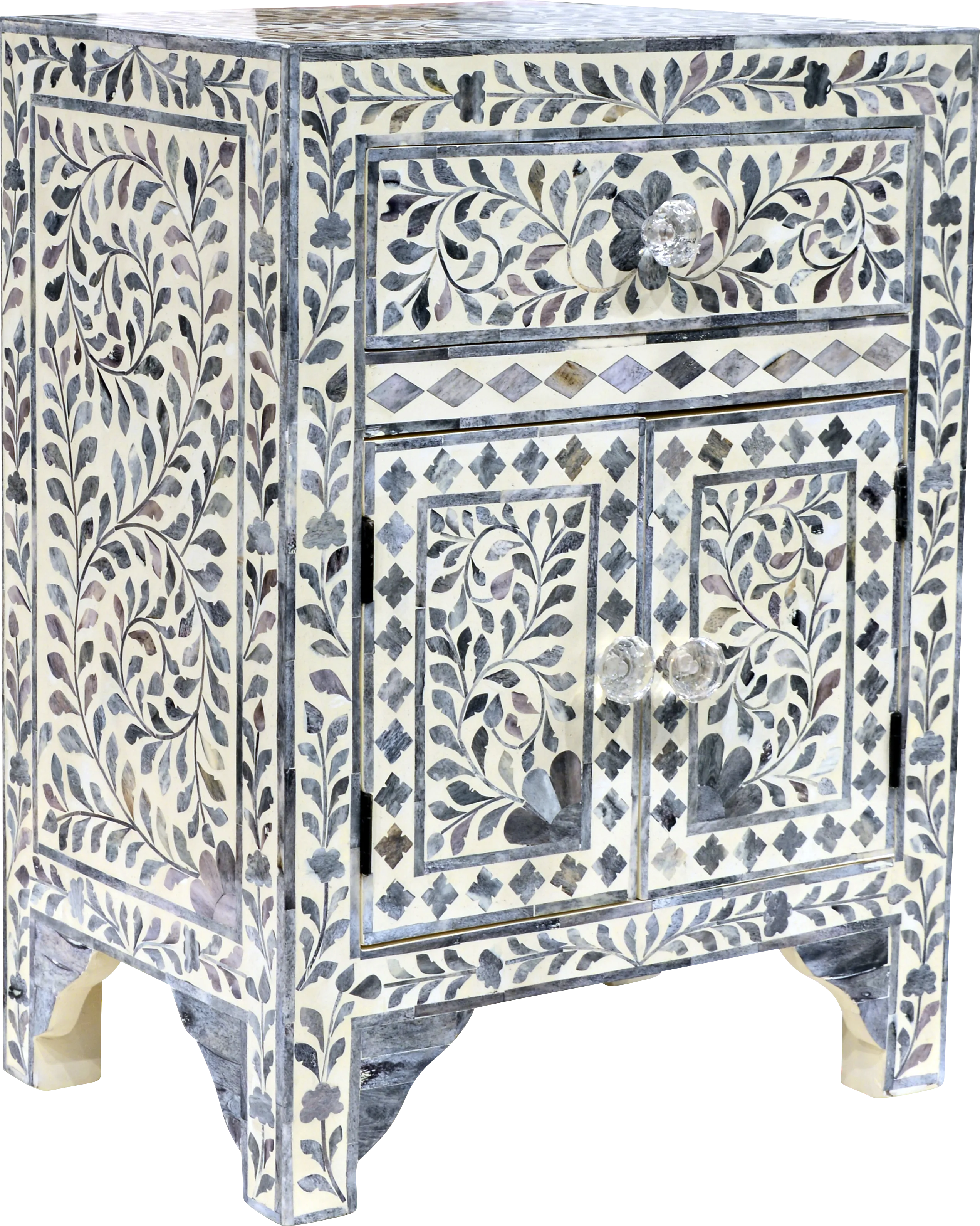 Cilanco Gray Accent Cabinet - Image 1