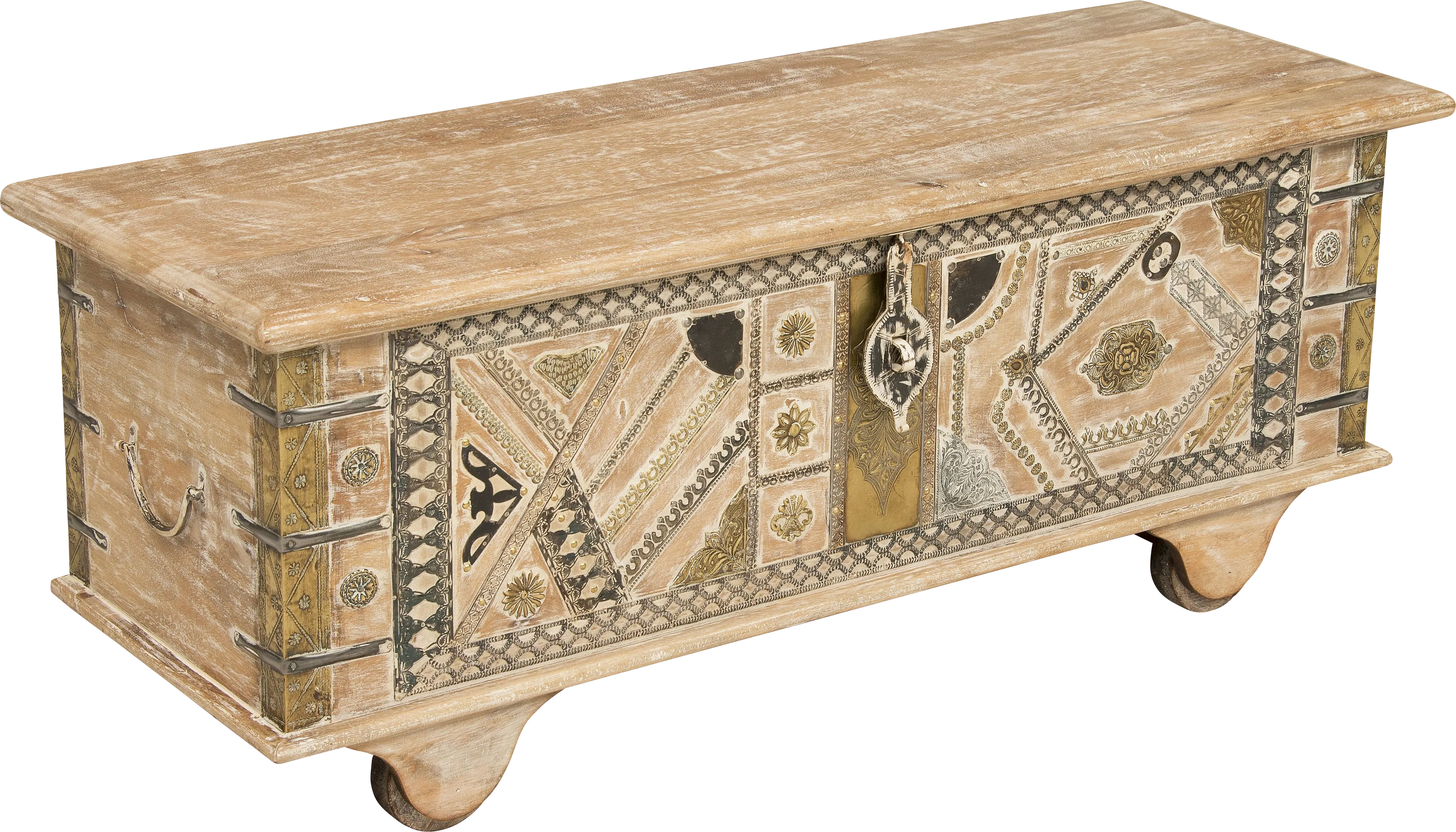 Fouche Beige Accent Cabinet - Image 1