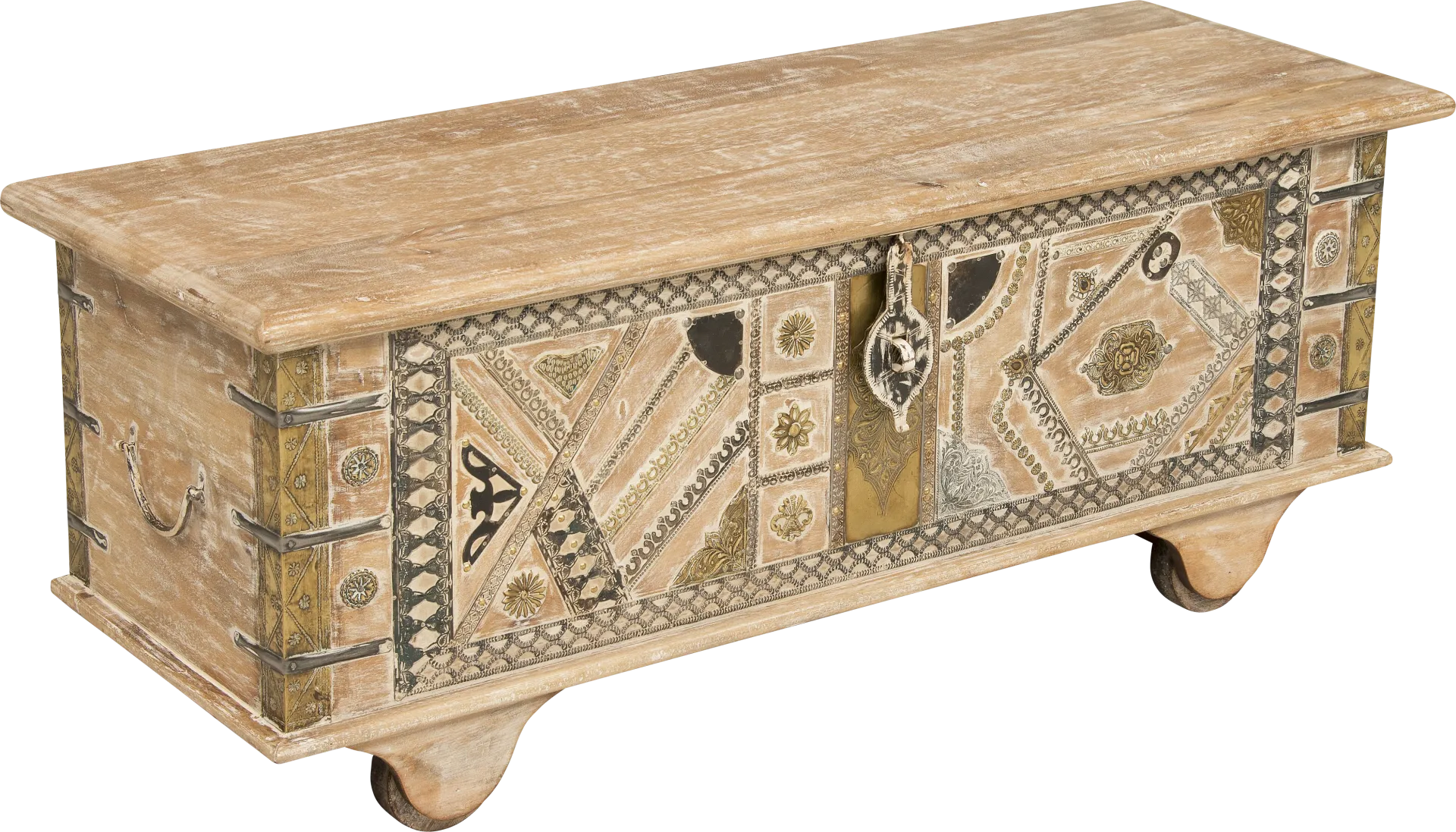 Fouche Beige Accent Cabinet - Image 1