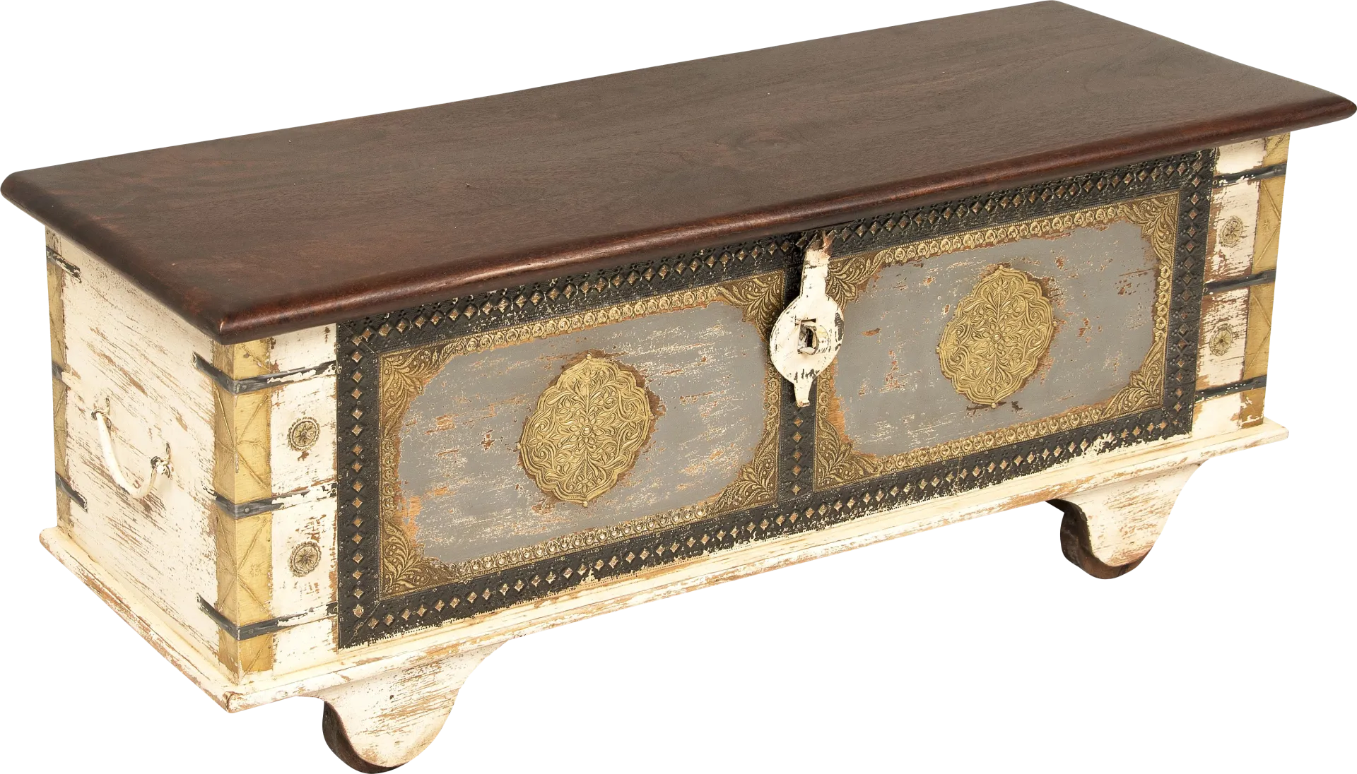 Kirton Beige Accent Cabinet - Image 1