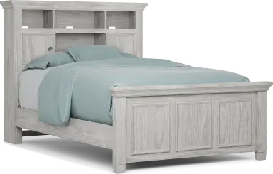 full bookcase bed