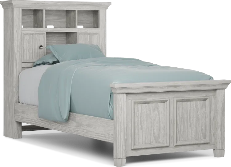 twin bookcase bed