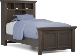 twin bookcase bed