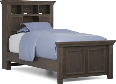 twin bookcase bed