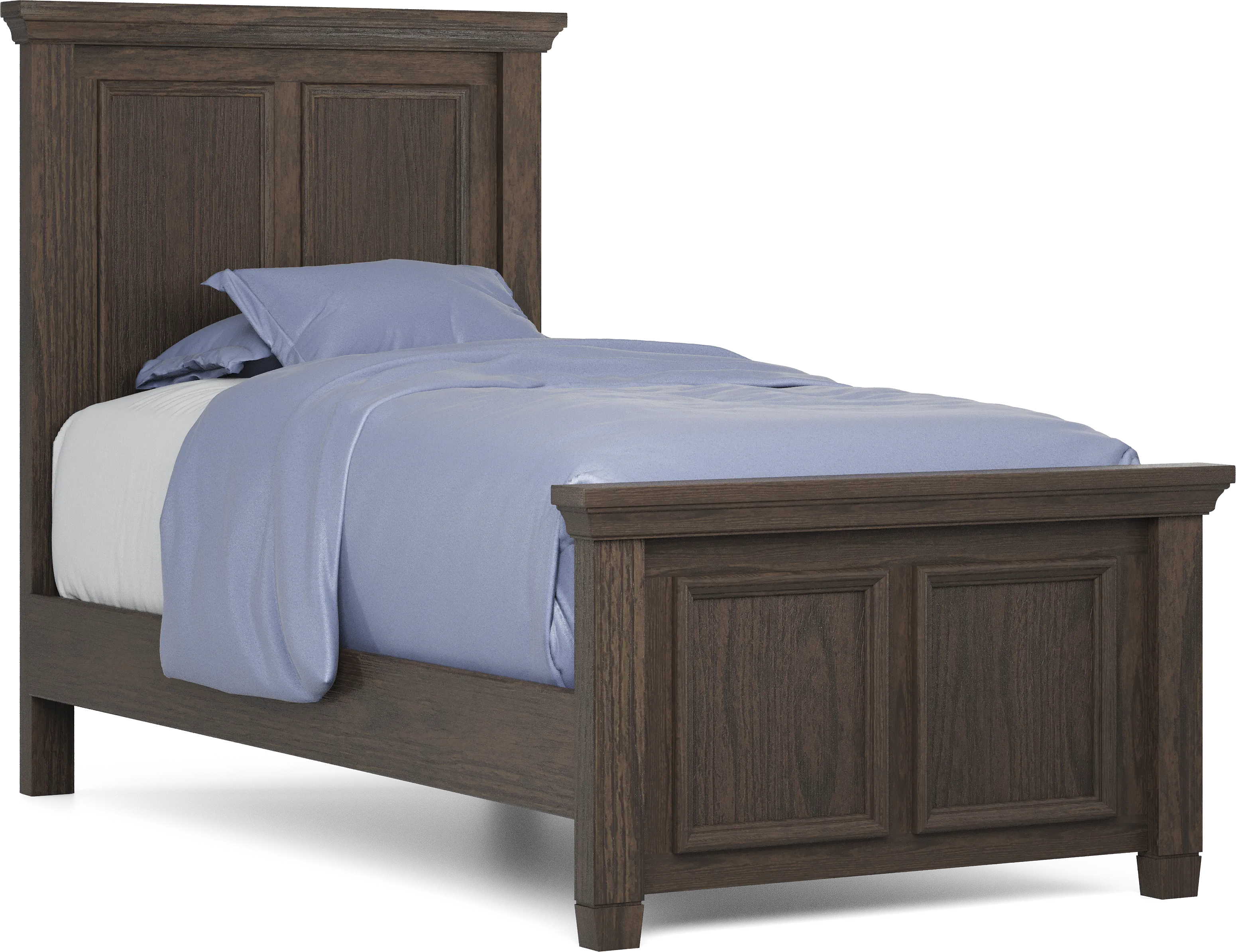 Kids Canyon Lake Java Twin Panel Bedroom - Thumbnail - Image 4