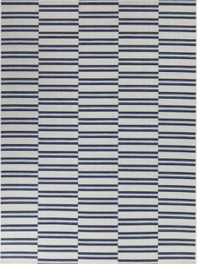 Azurine Blue 7'10 x 10' Indoor/Outdoor Rug