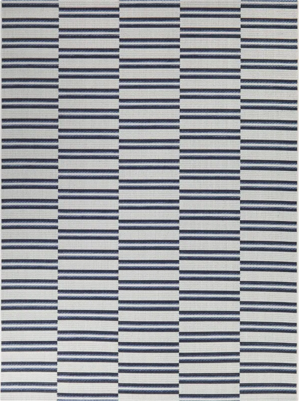 Azurine Blue 7'10 x 10' Indoor/Outdoor Rug