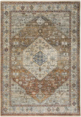 Digcier Red 5' x 7'10 Rug