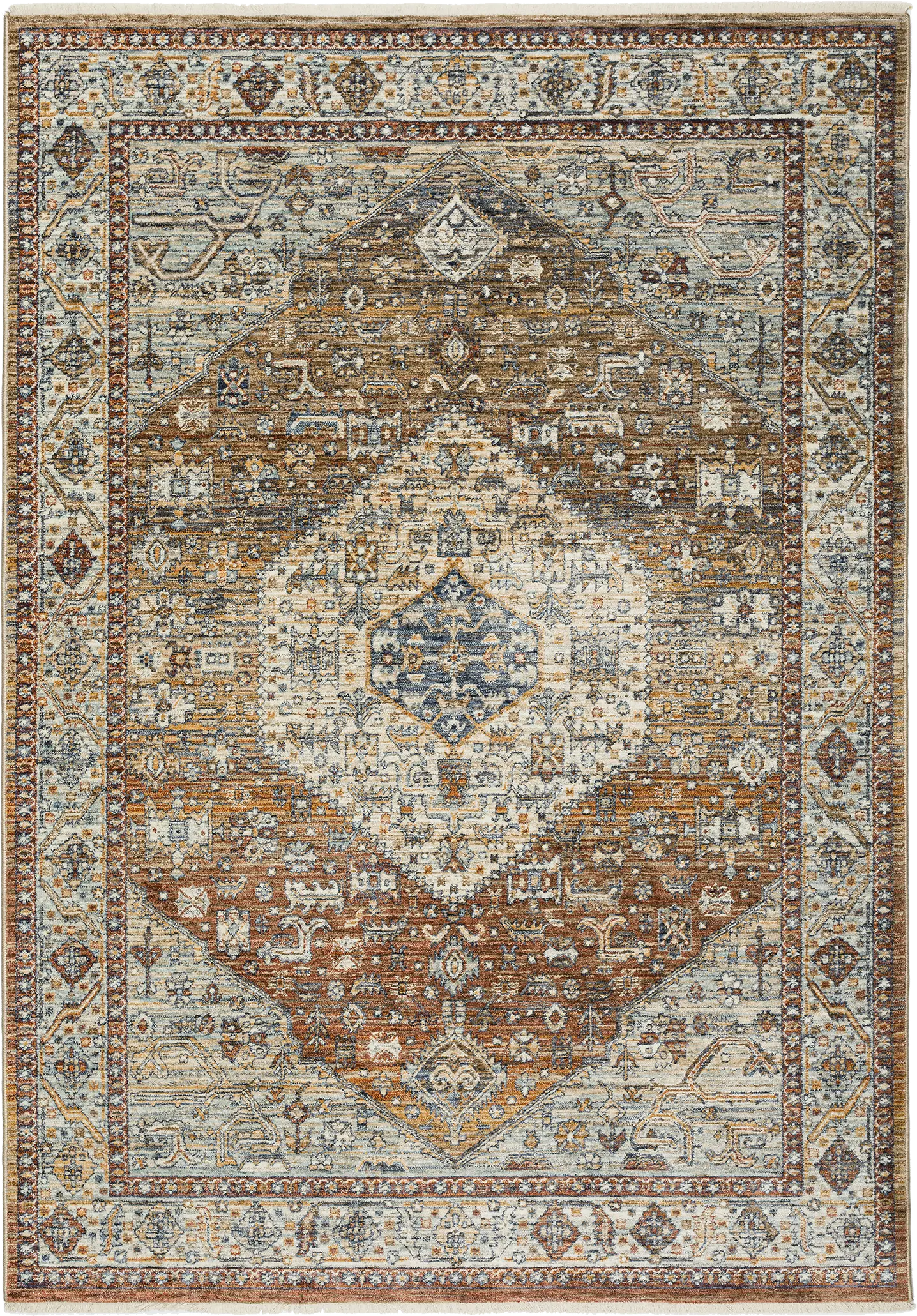 Digcier Red 7'10 x 10' Rug