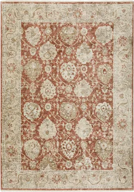 Barnwaki Red 7'10 x 10' Rug