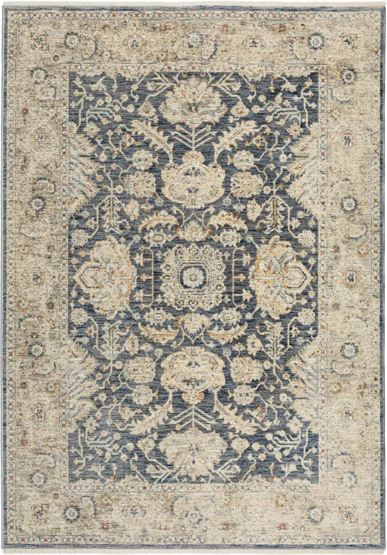 Pohelis Navy 5' x 7'10 Rug