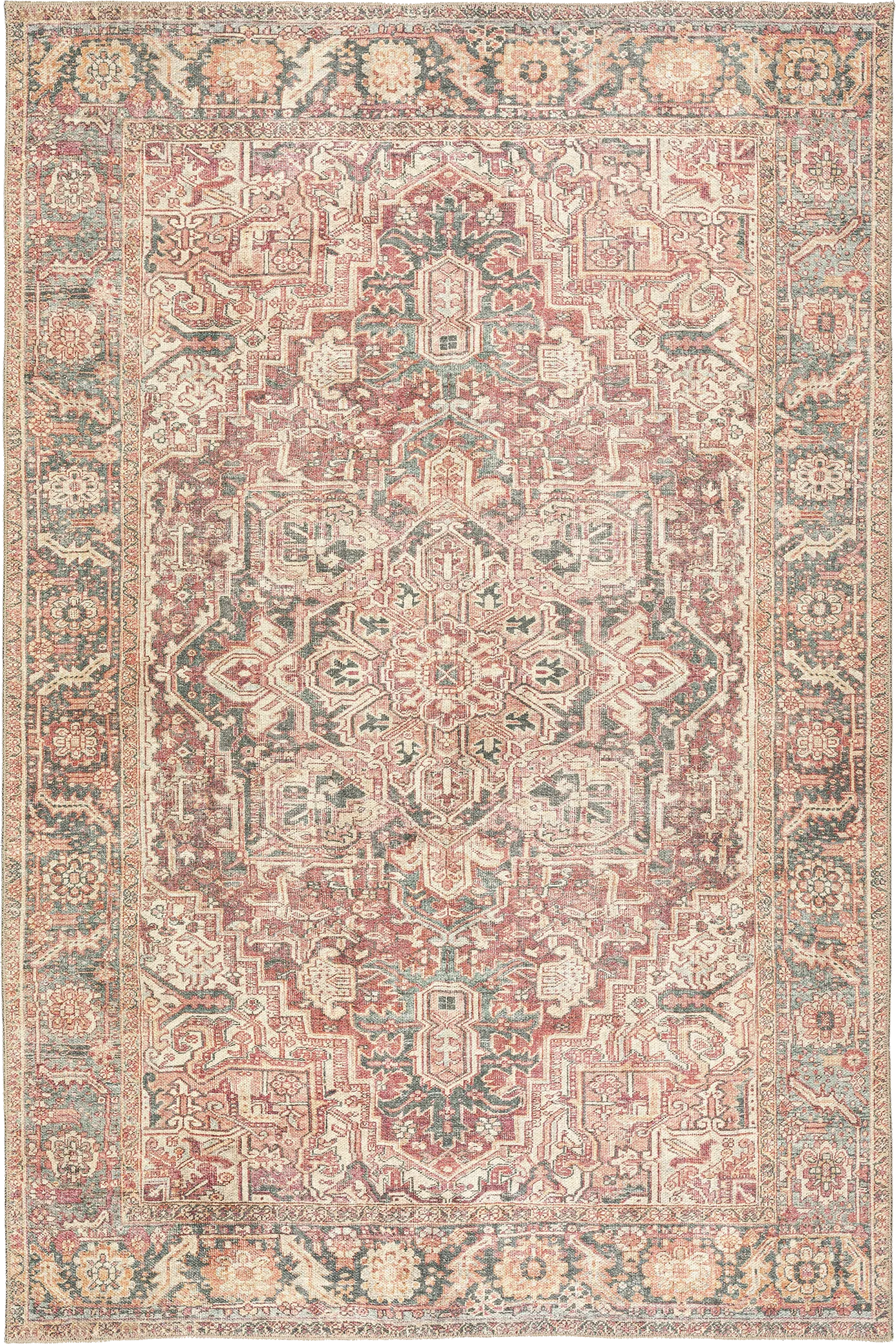 Darcord Red 8' x 10' Rug - Thumbnail - Image 1
