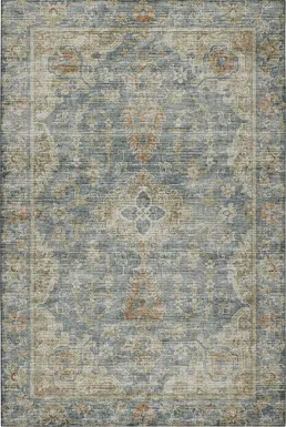 Ponpowa Teal 8' x 10' Rug